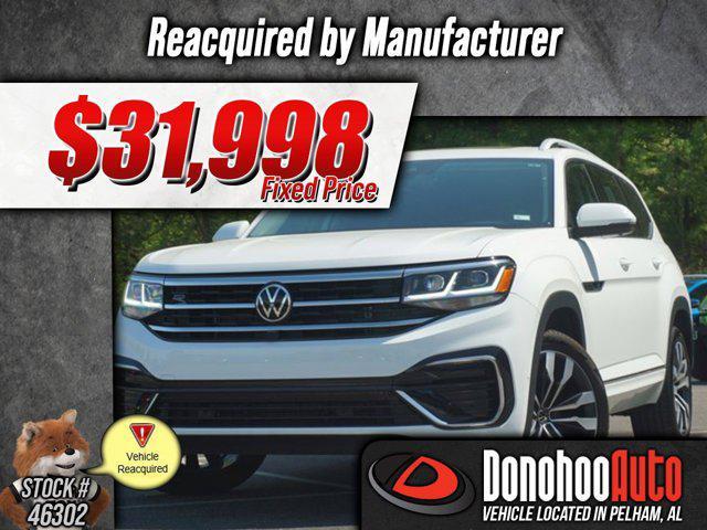 used 2022 Volkswagen Atlas car, priced at $31,998