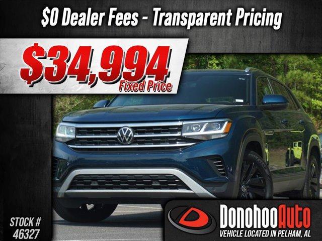 used 2023 Volkswagen Atlas Cross Sport car, priced at $34,994