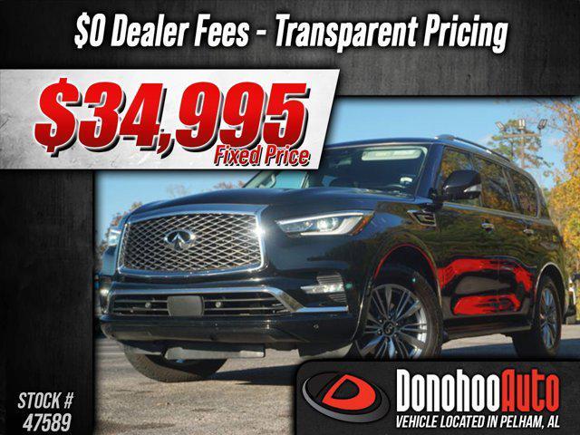 used 2021 INFINITI QX80 car, priced at $34,995