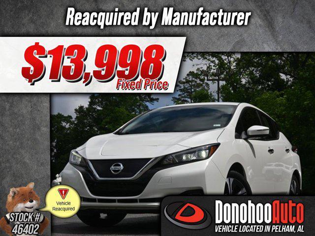 used 2020 Nissan Leaf car, priced at $13,998