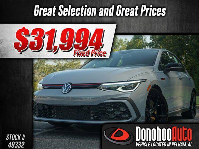 used 2024 Volkswagen Golf GTI car, priced at $31,994