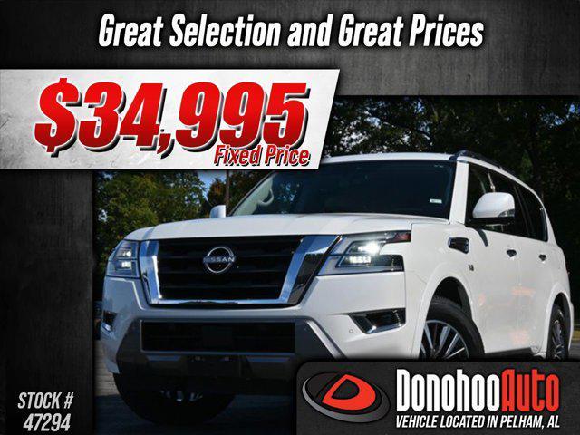 used 2021 Nissan Armada car, priced at $34,995