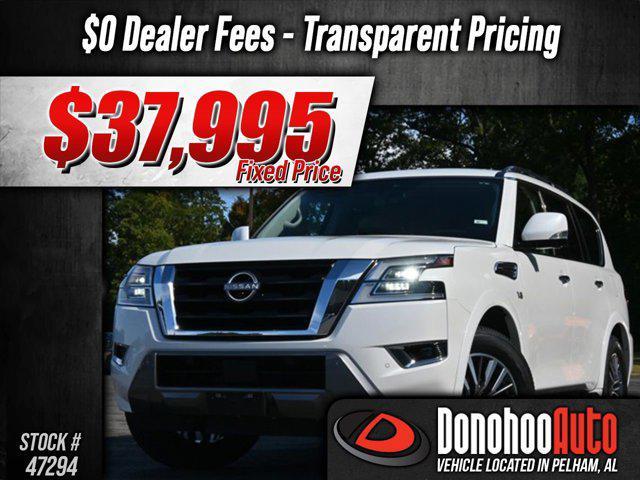 used 2021 Nissan Armada car, priced at $37,995