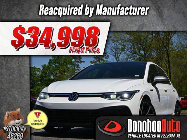 used 2022 Volkswagen Golf R car, priced at $34,998