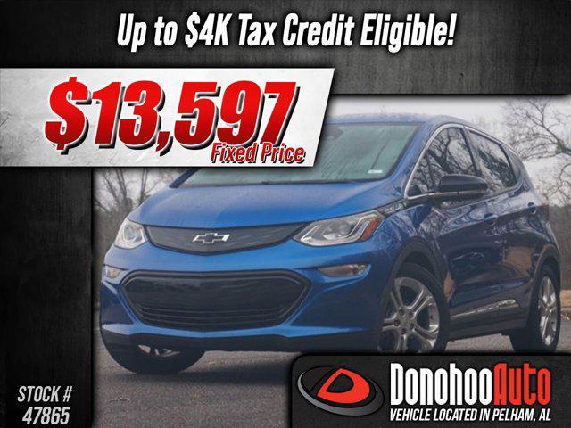 used 2019 Chevrolet Bolt EV car, priced at $13,597