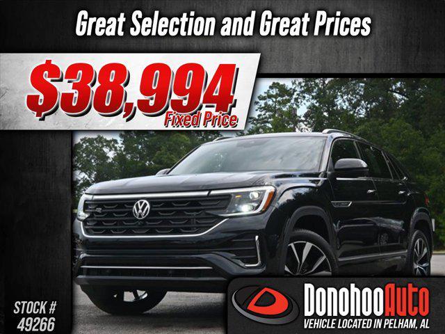 used 2024 Volkswagen Atlas Cross Sport car, priced at $38,994