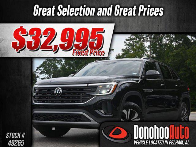 used 2024 Volkswagen Atlas Cross Sport car, priced at $32,995