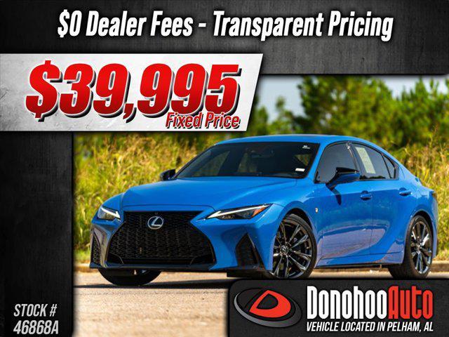 used 2022 Lexus IS 350 car, priced at $39,995