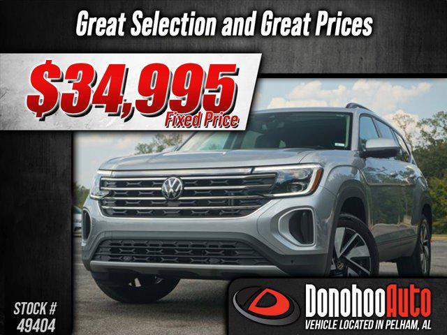 used 2024 Volkswagen Atlas car, priced at $34,995