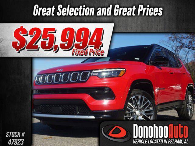 used 2023 Jeep Compass car, priced at $25,994