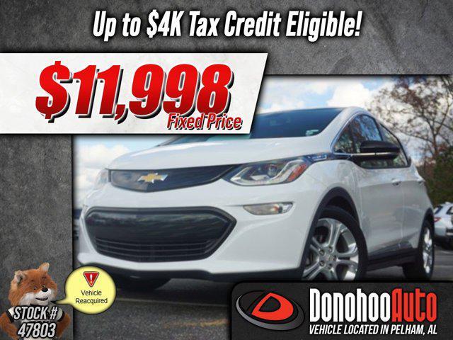 used 2017 Chevrolet Bolt EV car, priced at $11,998