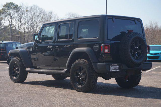 used 2022 Jeep Wrangler car, priced at $36,995