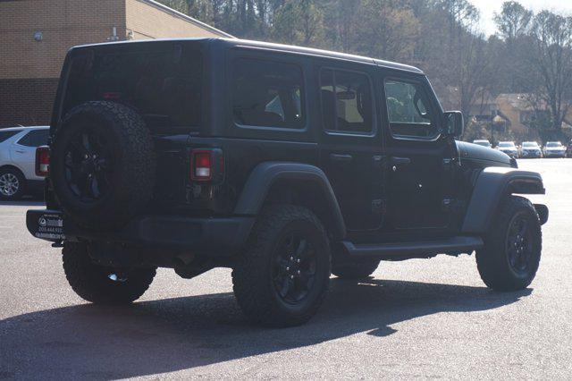 used 2022 Jeep Wrangler car, priced at $36,995