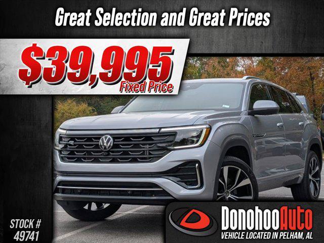 used 2024 Volkswagen Atlas Cross Sport car, priced at $39,995