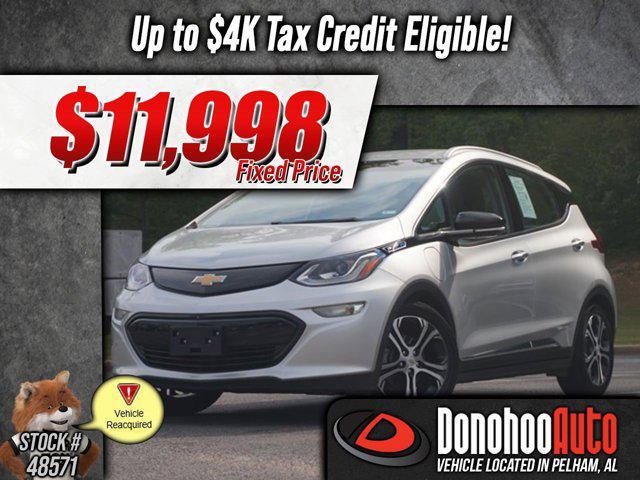 used 2017 Chevrolet Bolt EV car, priced at $11,998