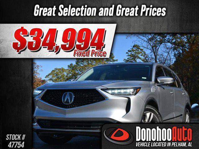 used 2022 Acura MDX car, priced at $34,994