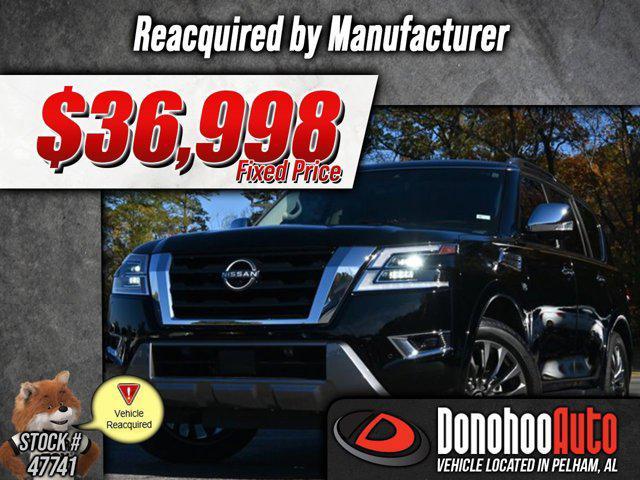 used 2022 Nissan Armada car, priced at $36,998