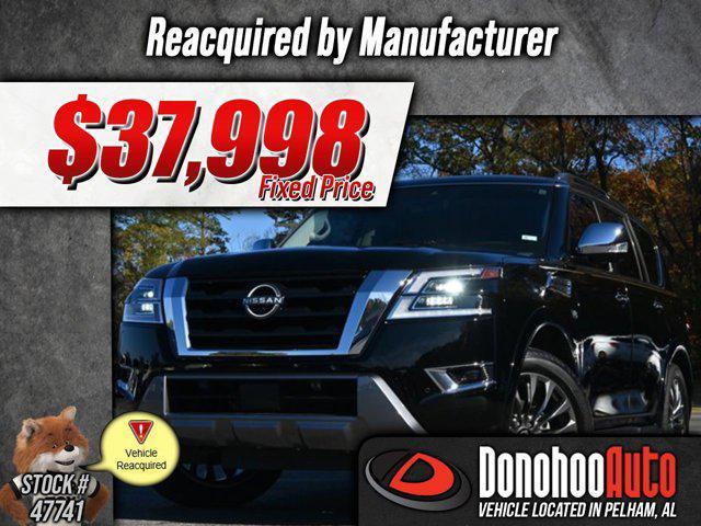 used 2022 Nissan Armada car, priced at $37,998