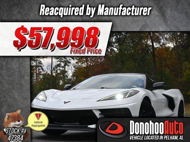 used 2020 Chevrolet Corvette car, priced at $57,998