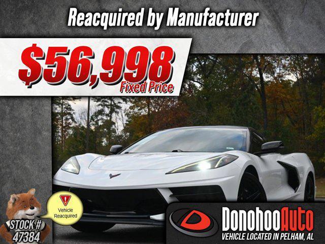 used 2020 Chevrolet Corvette car, priced at $56,998