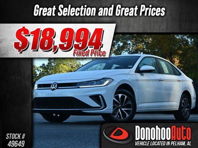 used 2025 Volkswagen Jetta car, priced at $18,994