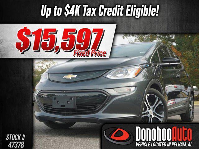 used 2019 Chevrolet Bolt EV car, priced at $15,597