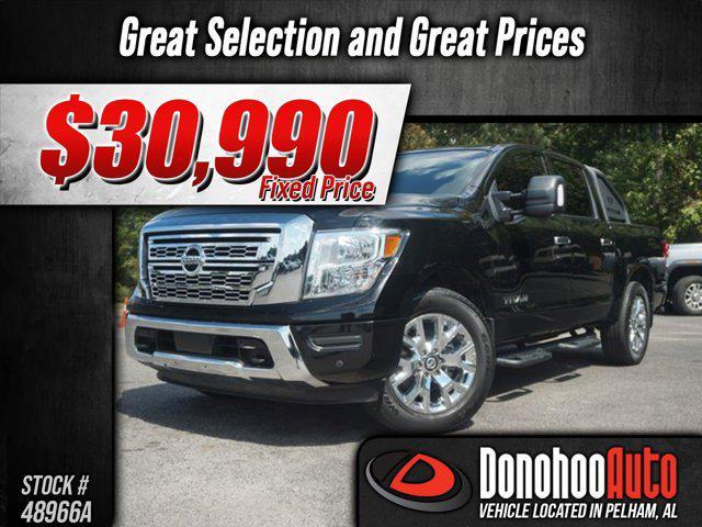 used 2022 Nissan Titan car, priced at $30,990