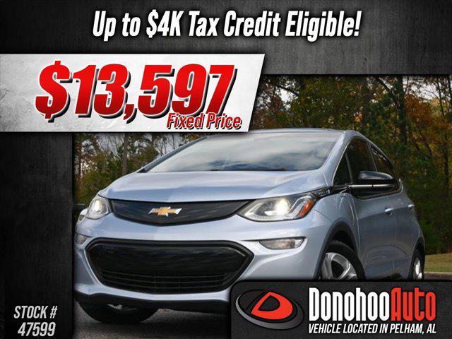 used 2017 Chevrolet Bolt EV car, priced at $13,597