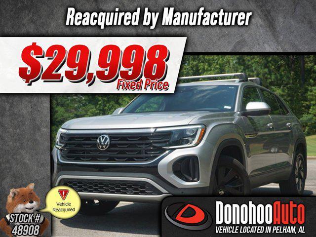 used 2024 Volkswagen Atlas Cross Sport car, priced at $29,998