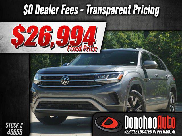 used 2023 Volkswagen Atlas Cross Sport car, priced at $26,994