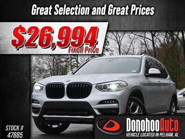 used 2021 BMW X3 car, priced at $26,994