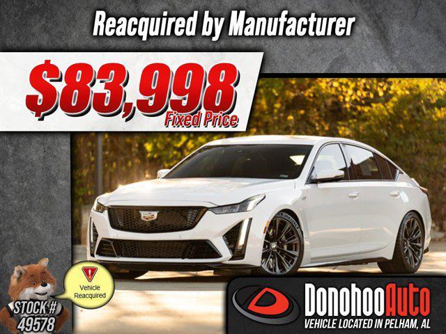 used 2024 Cadillac CT5-V car, priced at $83,998