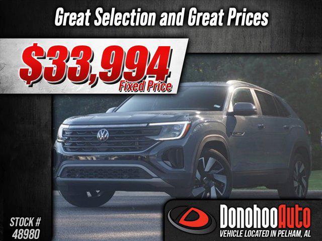used 2024 Volkswagen Atlas Cross Sport car, priced at $33,994
