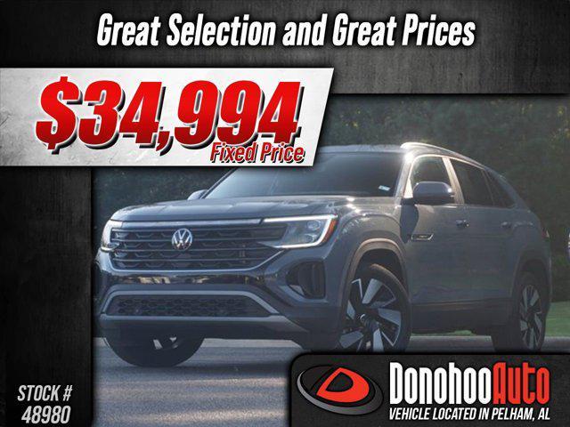 used 2024 Volkswagen Atlas Cross Sport car, priced at $34,994