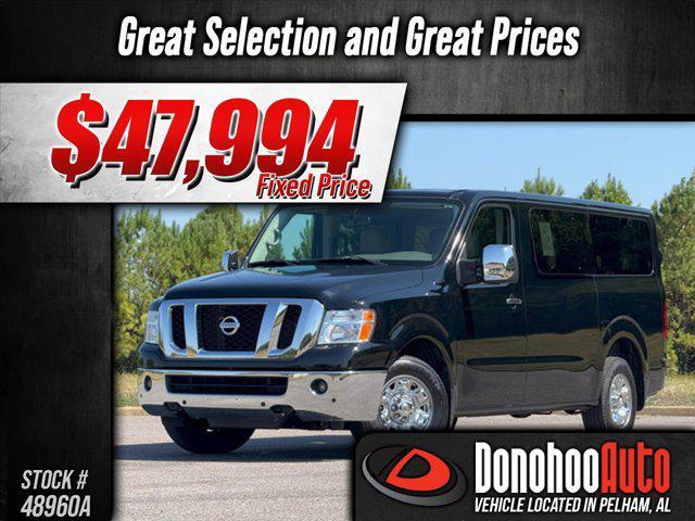 used 2021 Nissan NV Passenger NV3500 HD car, priced at $47,994
