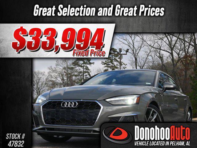 used 2023 Audi A5 Sportback car, priced at $33,994