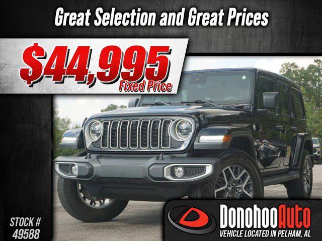 used 2024 Jeep Wrangler car, priced at $43,995