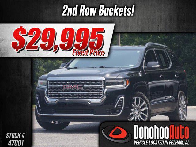 used 2021 GMC Acadia car, priced at $29,995