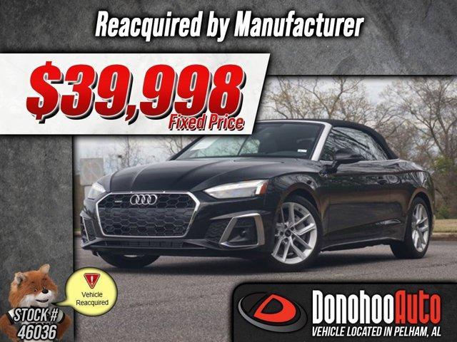 used 2023 Audi A5 car, priced at $39,998