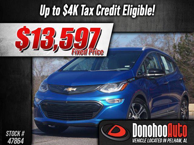 used 2017 Chevrolet Bolt EV car, priced at $13,597