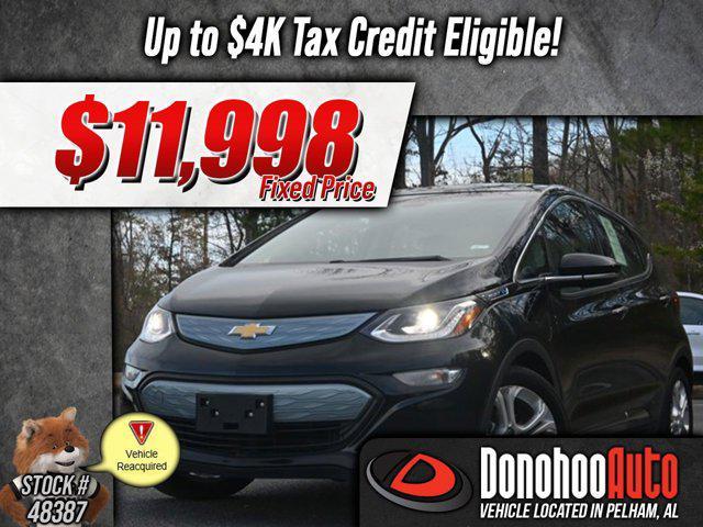 used 2019 Chevrolet Bolt EV car, priced at $11,998
