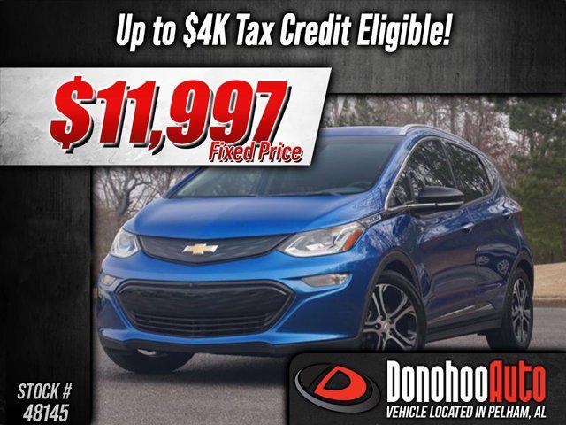 used 2017 Chevrolet Bolt EV car, priced at $11,997