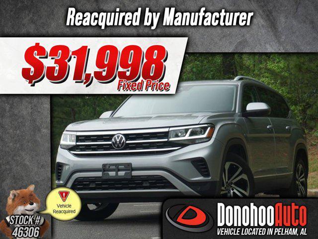 used 2022 Volkswagen Atlas car, priced at $31,998