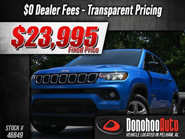 used 2023 Jeep Compass car, priced at $23,995