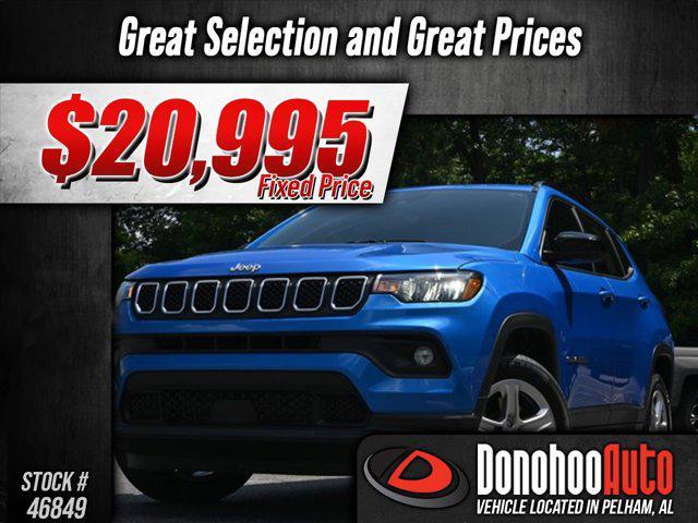 used 2023 Jeep Compass car, priced at $20,995