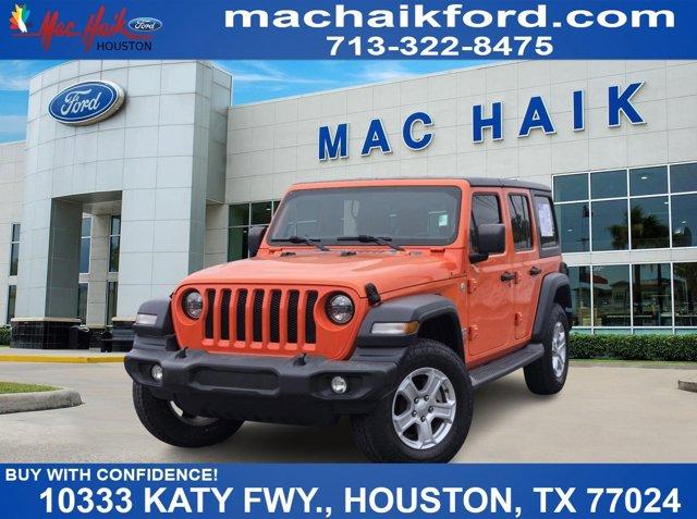 used 2018 Jeep Wrangler Unlimited car, priced at $19,691