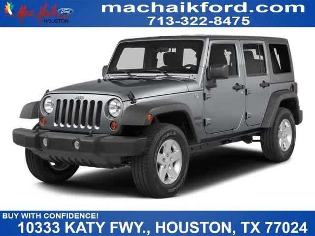 used 2014 Jeep Wrangler Unlimited car, priced at $22,492