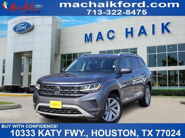 used 2021 Volkswagen Atlas car, priced at $28,882