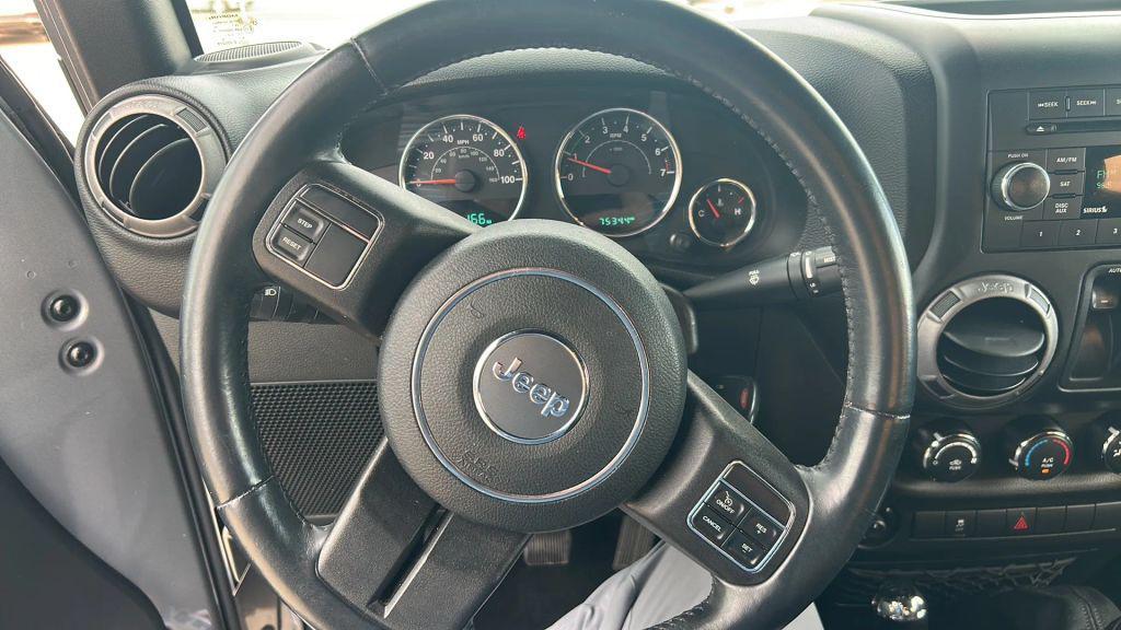 used 2015 Jeep Wrangler car, priced at $15,862