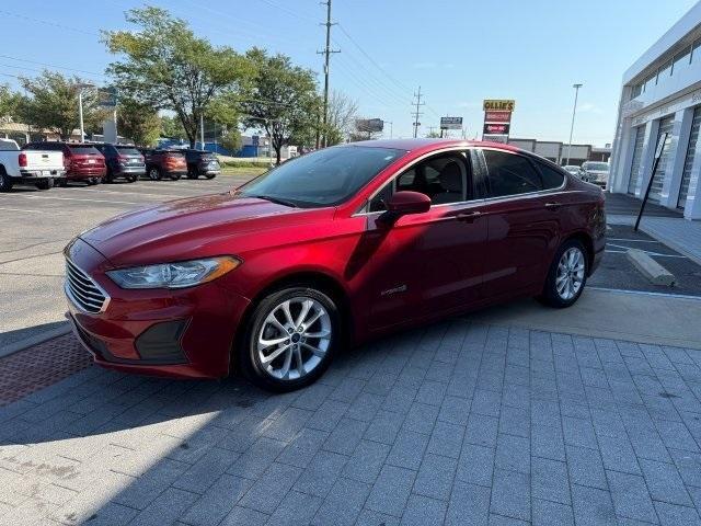 used 2019 Ford Fusion Hybrid car, priced at $13,382